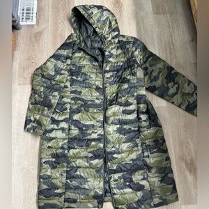 Camo Torrid Long Puffer size 3X
